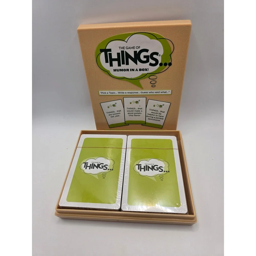 Brand New The Game of Things. Humor in a Box. Perfect Fun. Board & Card Games/PP